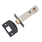 Tube Latch Regular MB Backset 70mm, Matte Black