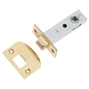 Tube Latch Hard Sprung PB Backset 60mm, Polished Brass