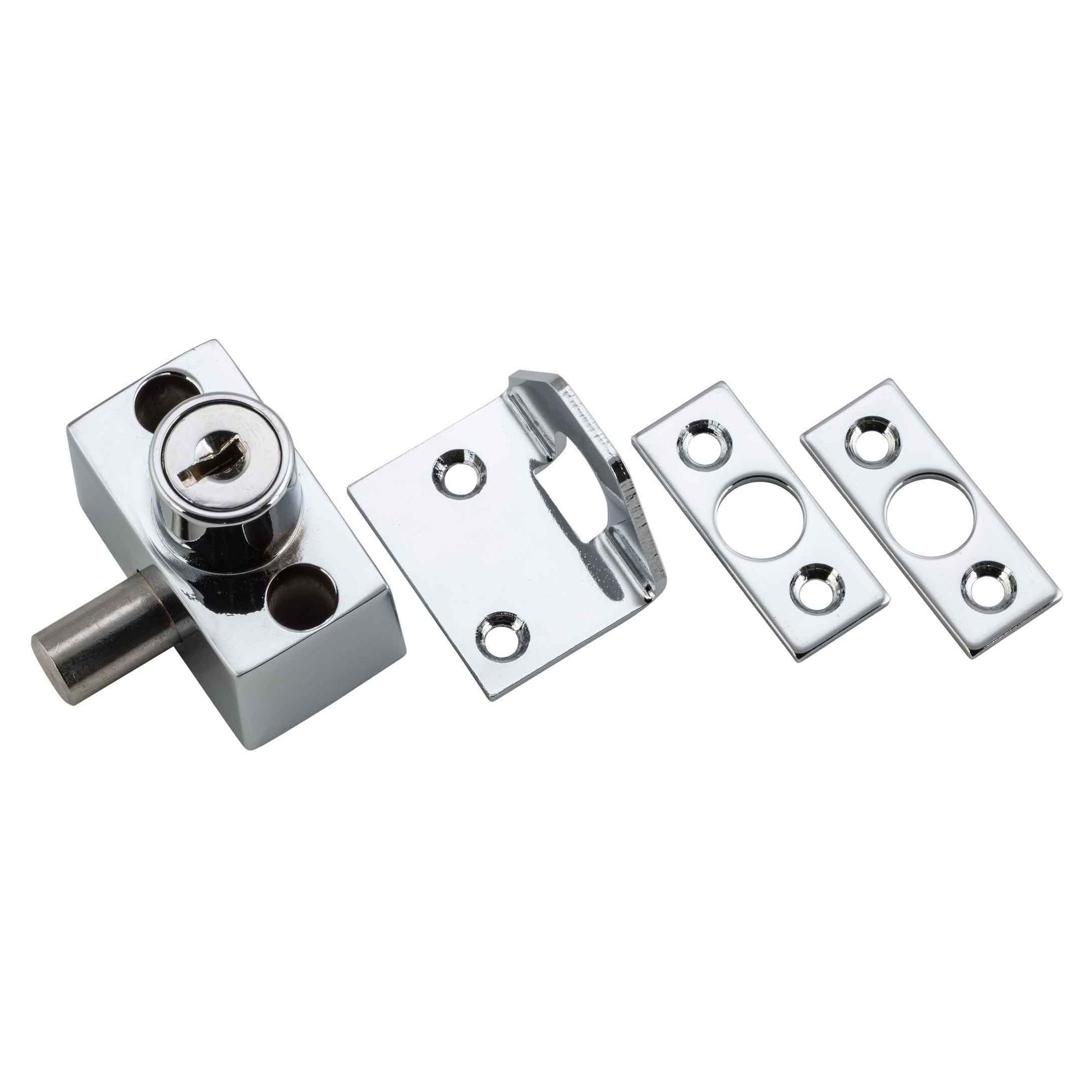 Sash / Sliding Window Lock Zinc Alloy CP Chrome Plated