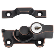 Sash Fastener Locking Wide Base Zinc Alloy AC L64xW38xH30