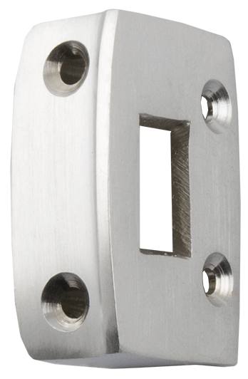 Box Keeper for Vic. Screen Door Latch, Sat Chrome