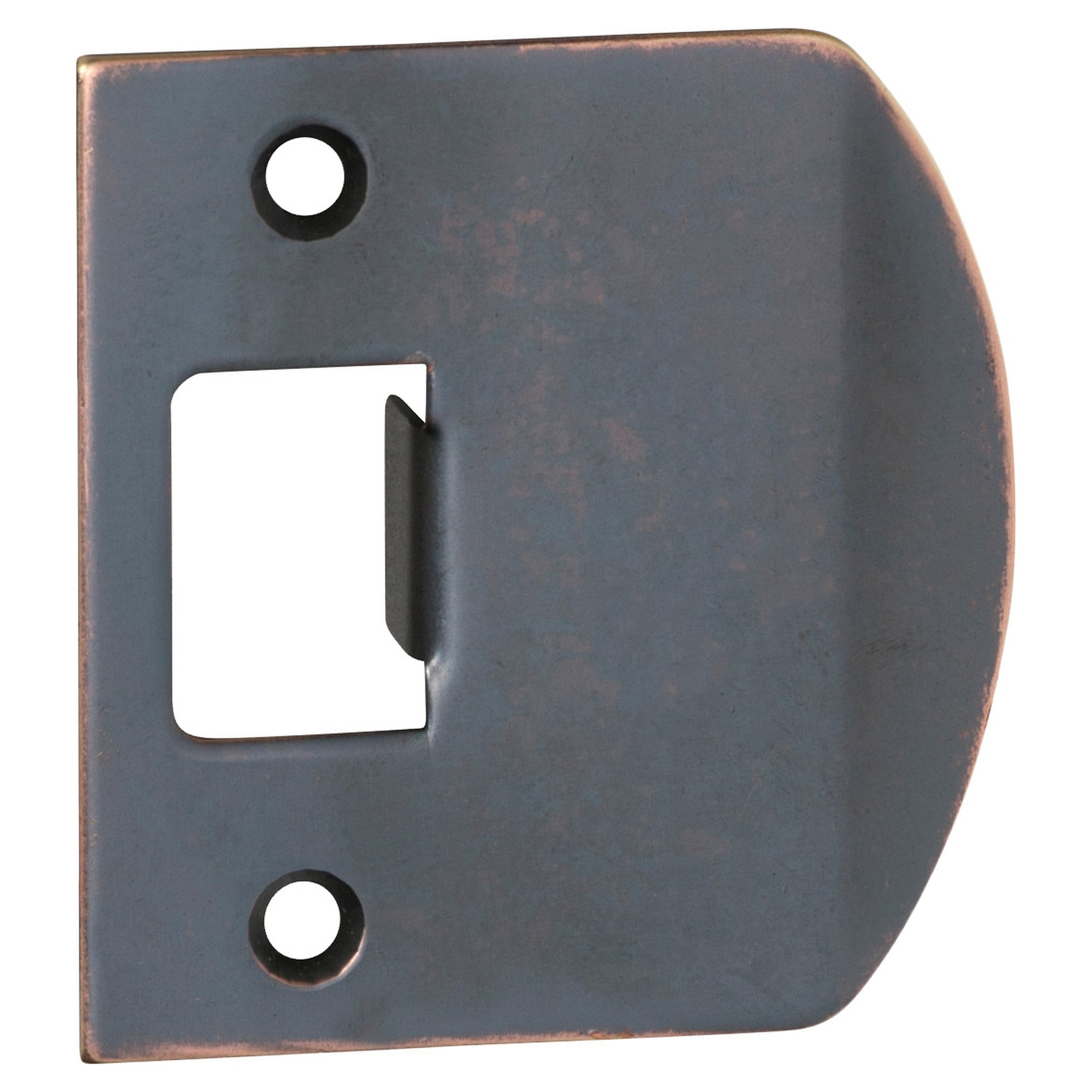 Extra Long Tube Latch Striker Plate, Atq Copper, Antique Copper