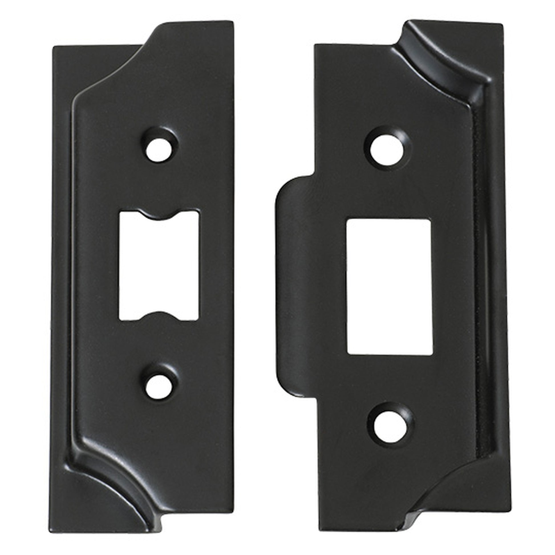 Rebate Kit to Suit Standard Tube Latch, Matte Blk, Matte Black Powder Coated