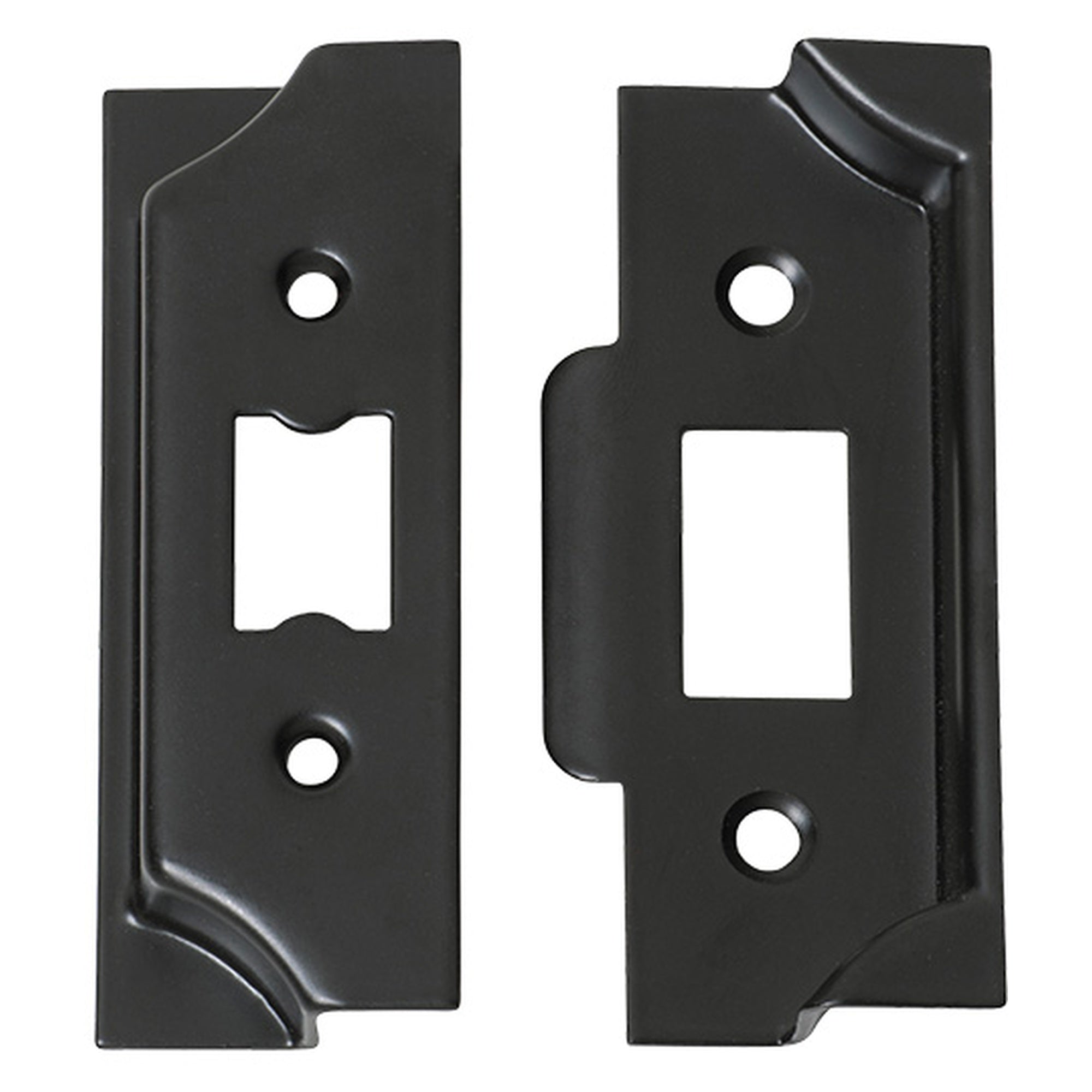 Rebate Kit to Suit Standard Tube Latch, Matte Blk, Matte Black Powder Coated