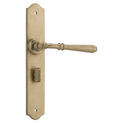 Reims Lever, Unlacquered Satin Brass
