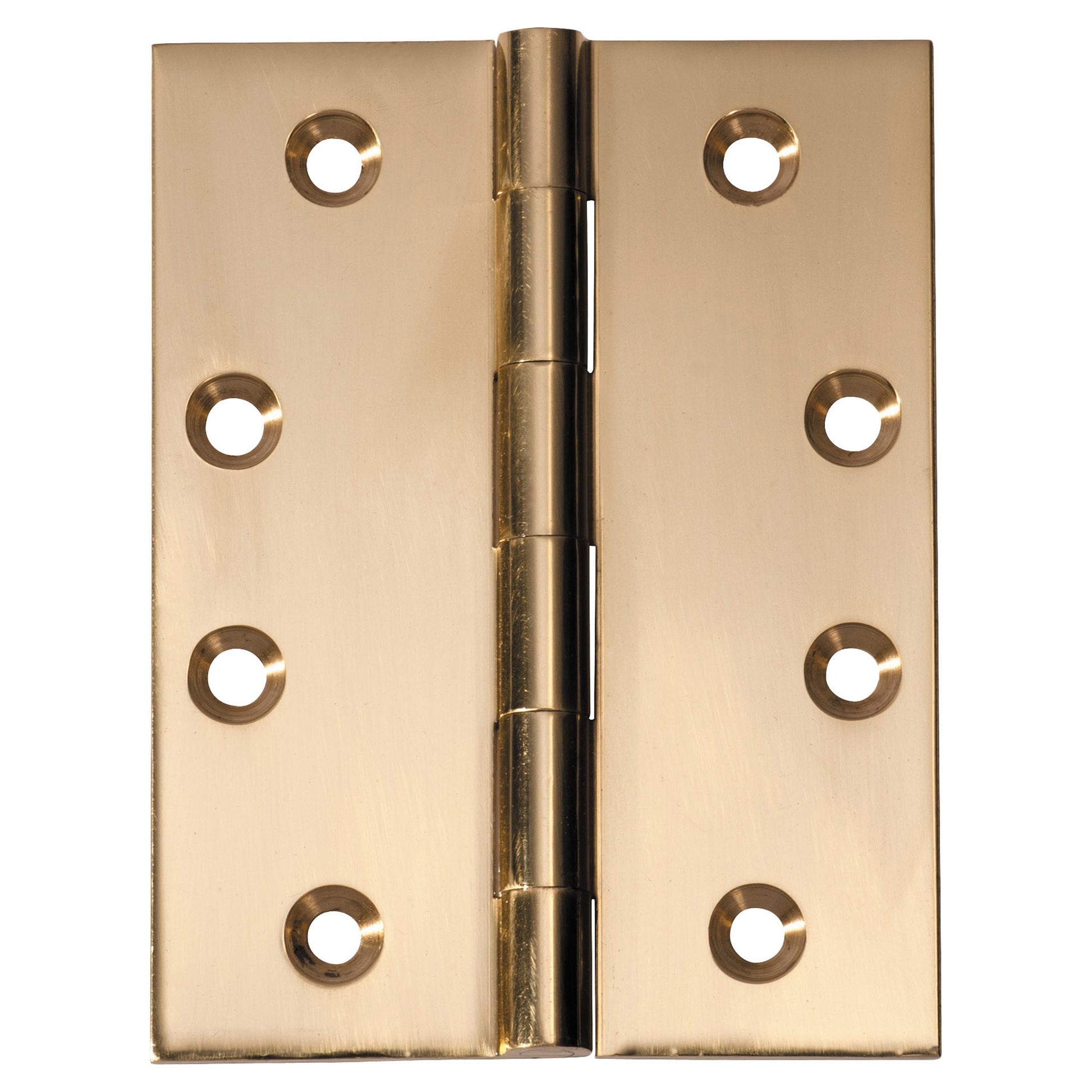 Fixed Pin H100xW75xT3mm, Unlacquered Polished Brass