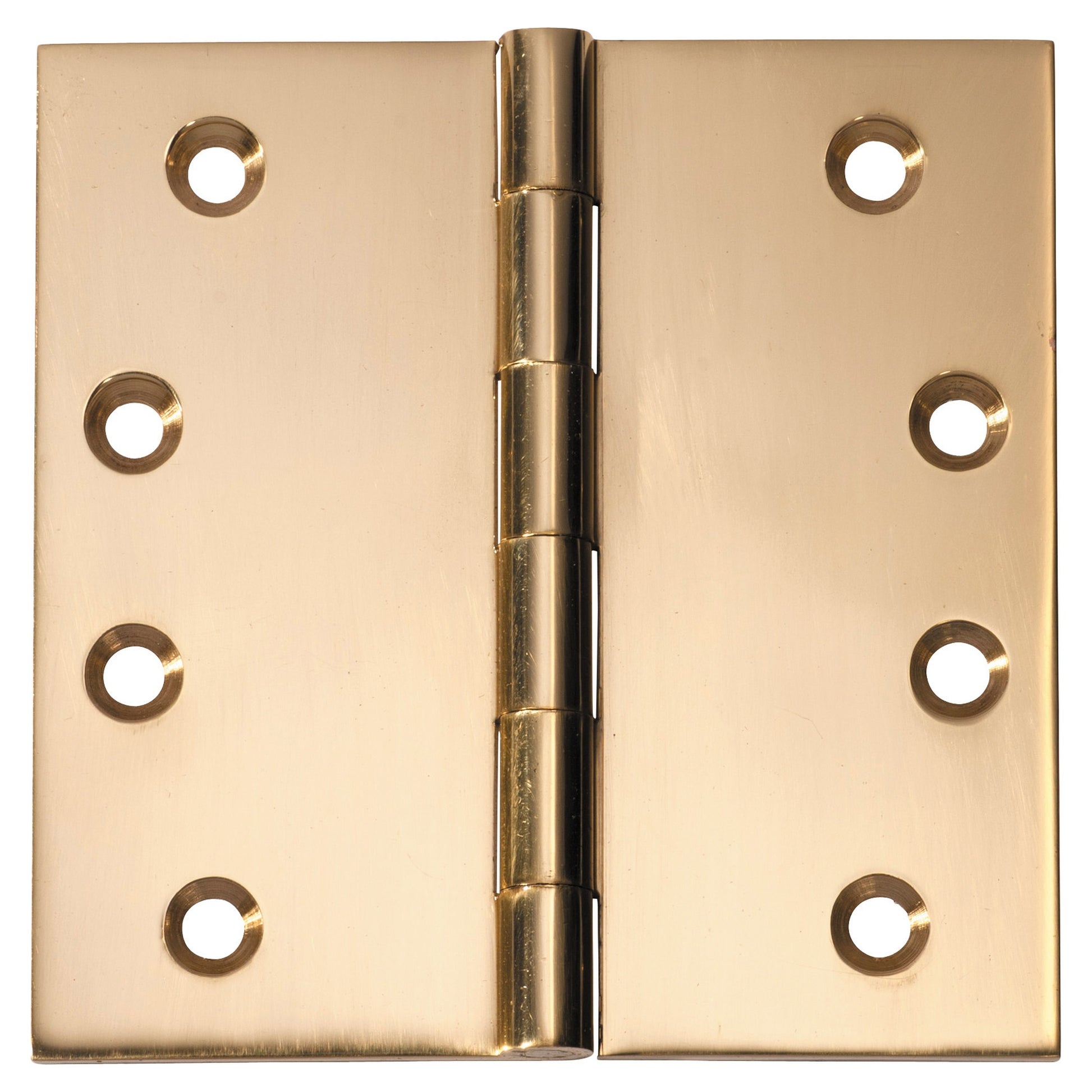 Fixed Pin H100xW100xT3mm, Unlacquered Polished Brass
