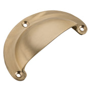 Drawer Pull Classic Large Unlacquered Satin Brass