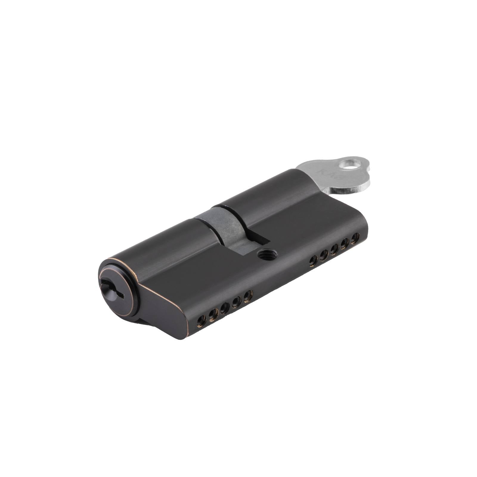 Tradco Euro Cylinder Dual Function 5 Pin 65mm, Antique Copper