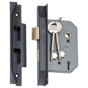 Rebated 5 Lever Mortice Lock (57mm Backset), AC