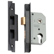 Rebated 5 Euro Lever Lock (46mm Backset), A.Copper