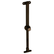 Key Locking Telescopic Window Stay, Antique Brass