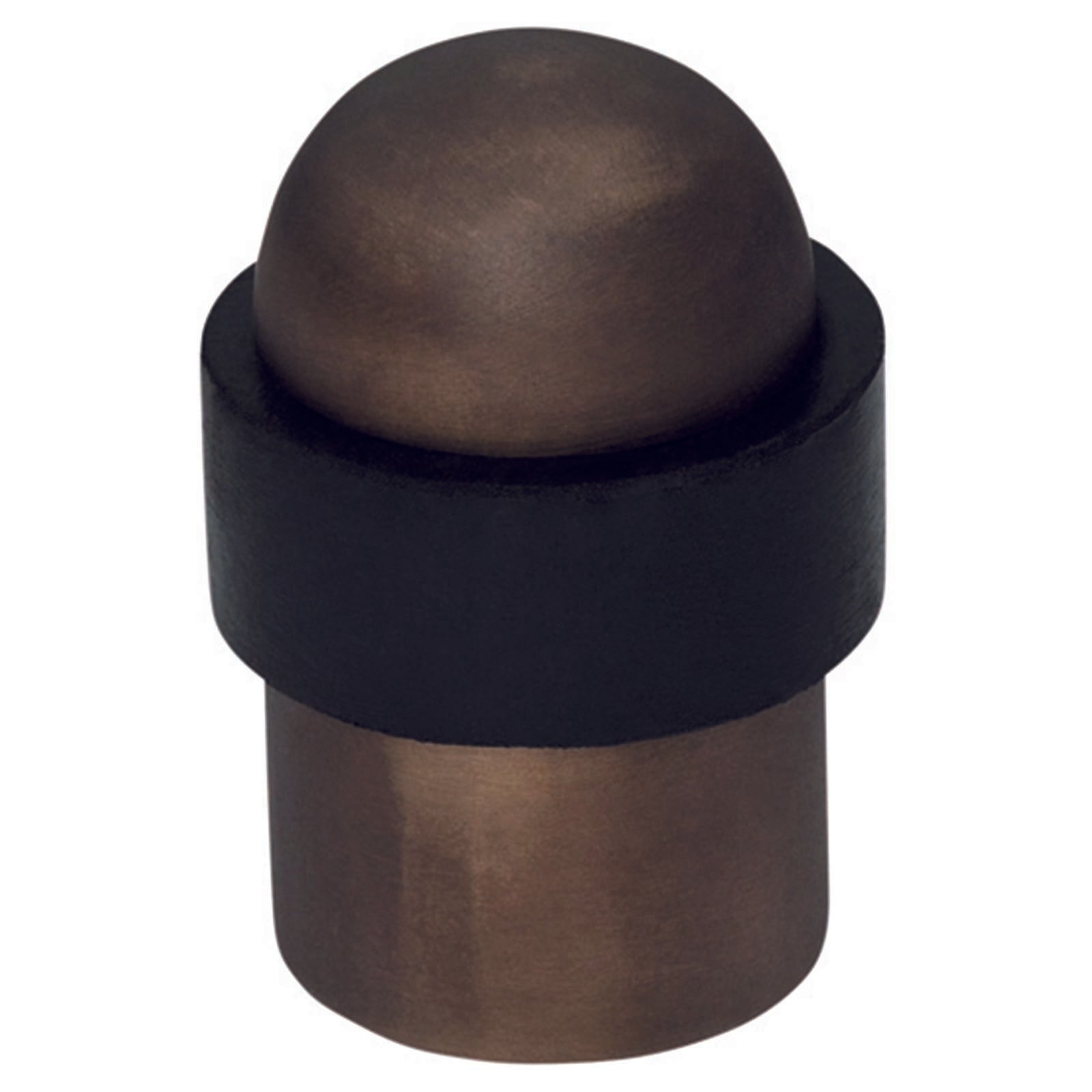 Floor Mounted Door Stop, Antique Brass