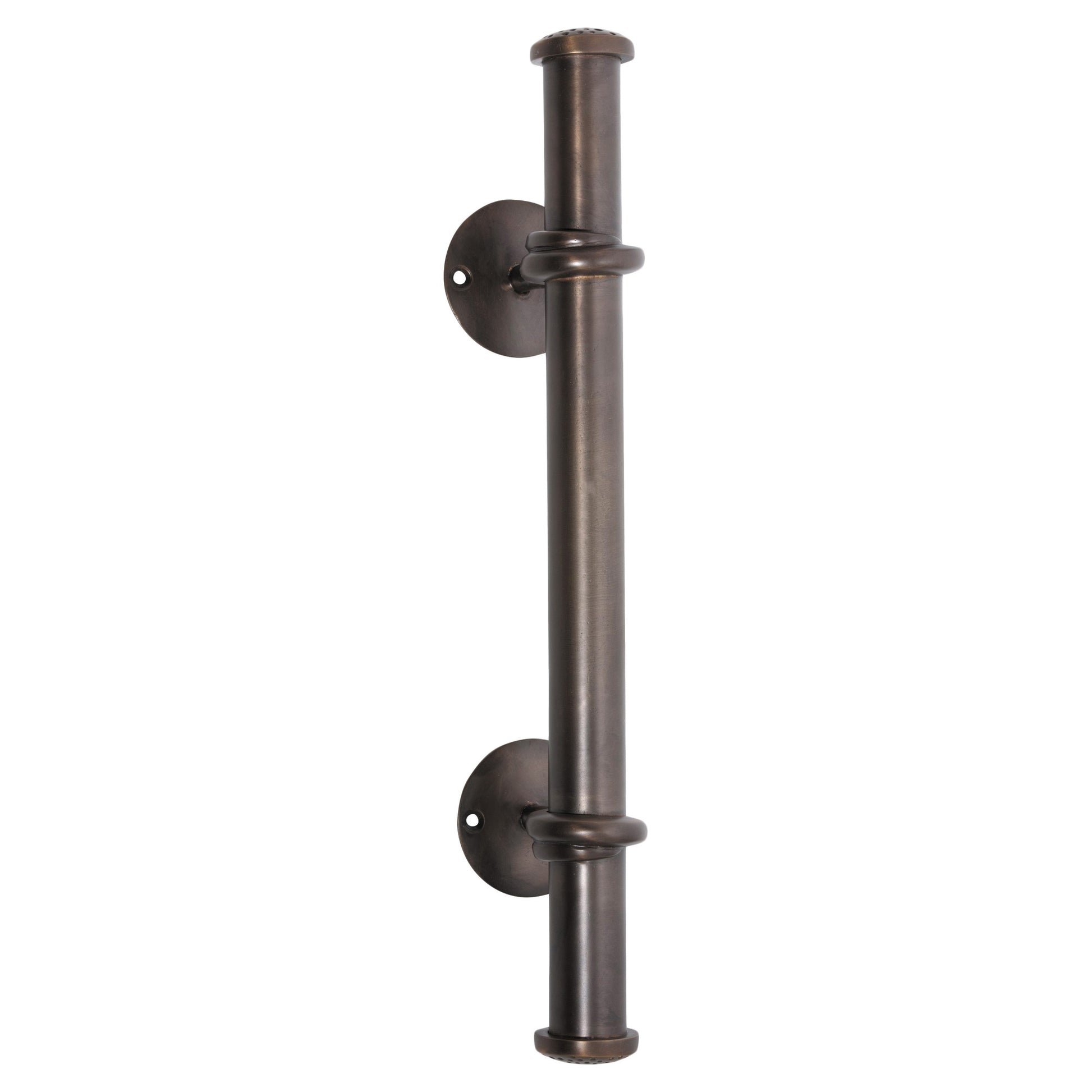 Rounded Pull Handle, Antique Brass