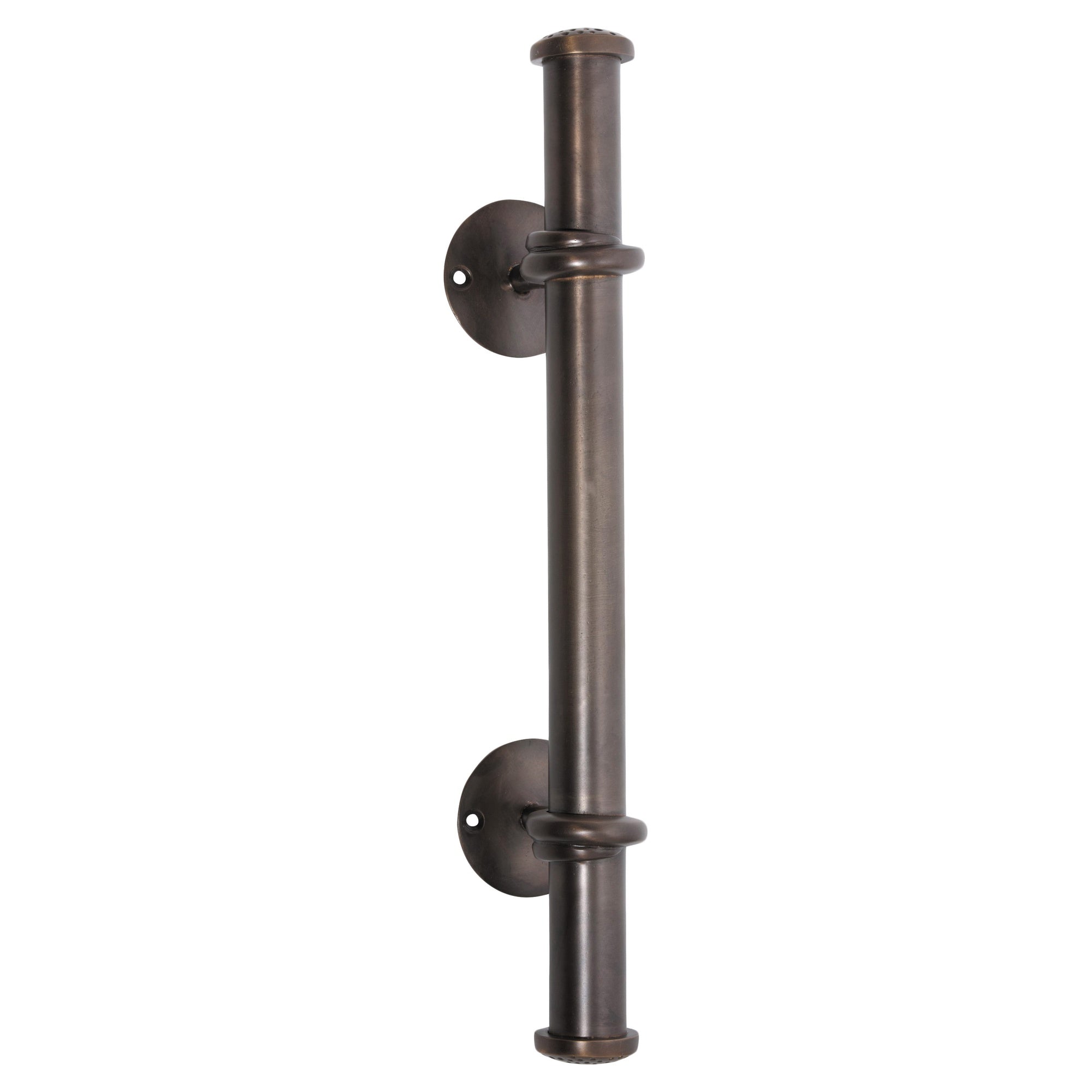 Rounded Pull Handle, Antique Brass