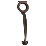 Pull Handle with Cylinder Hole, Antique Brass