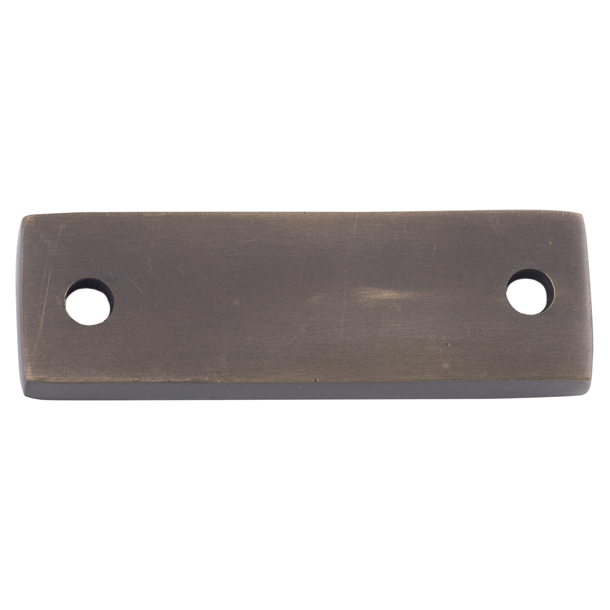 Adaptor Plate for Square Fastener, Antique Brass