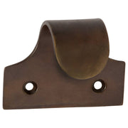 Large Plain Sash Lift, Antique Brass