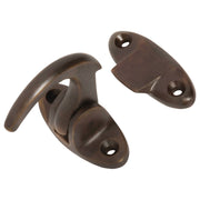 Window Spur Catch, Antique Brass