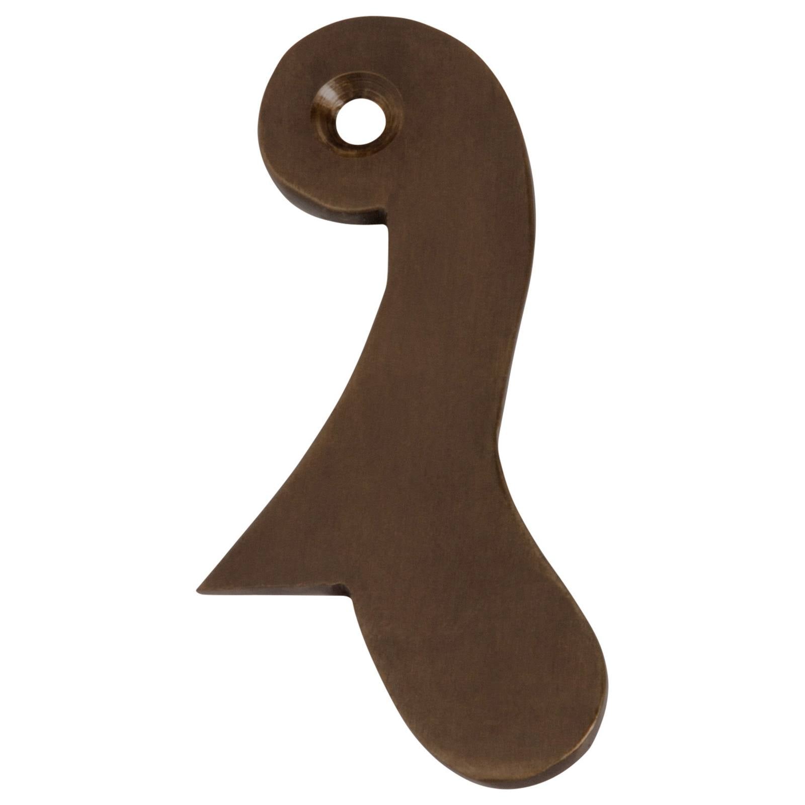 Sash Window Drop, Antique Brass