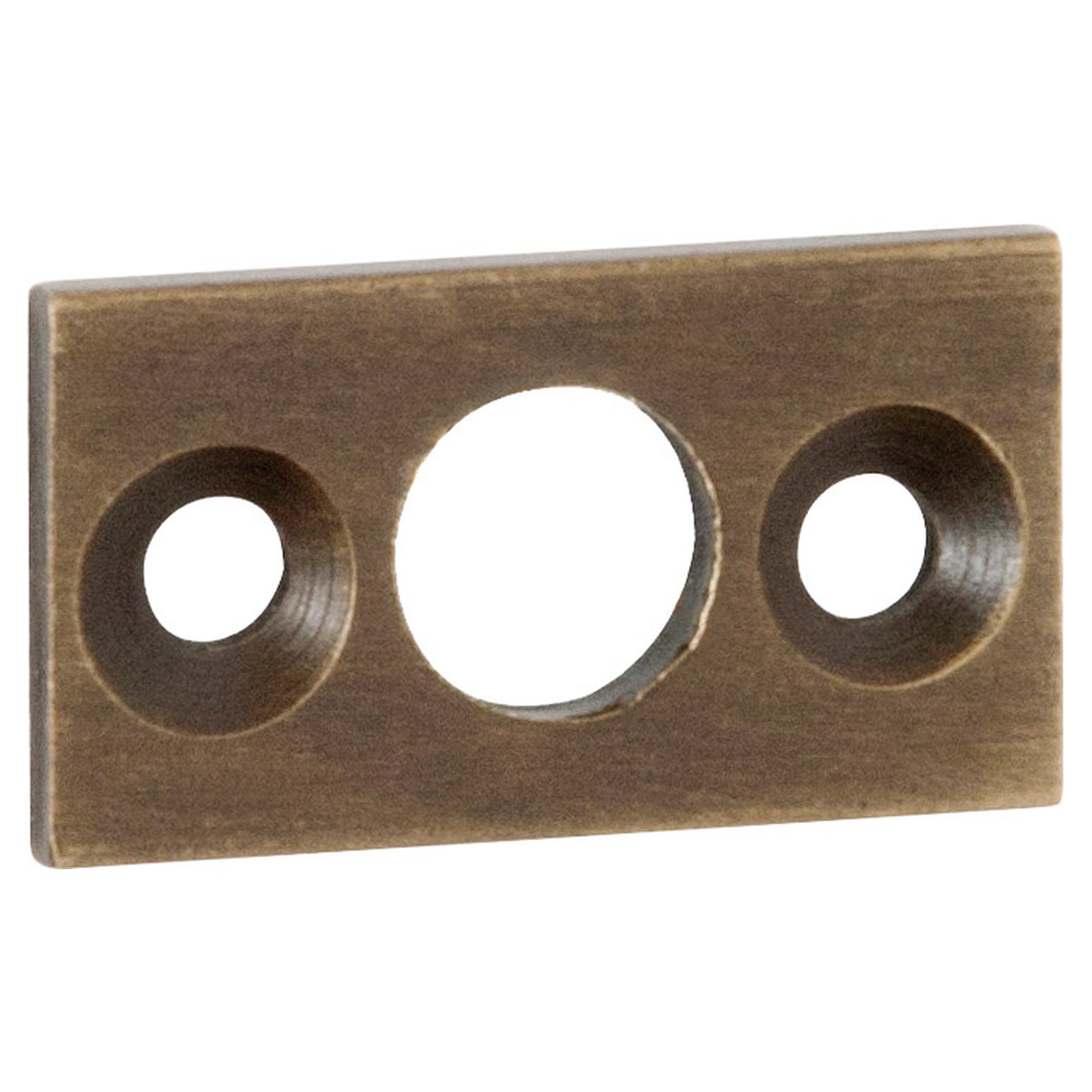 Keeper to Suit 7.5mm Bolt, Antique Brass