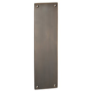 Plain Finger/Push Plate AB, Antique Brass Plated