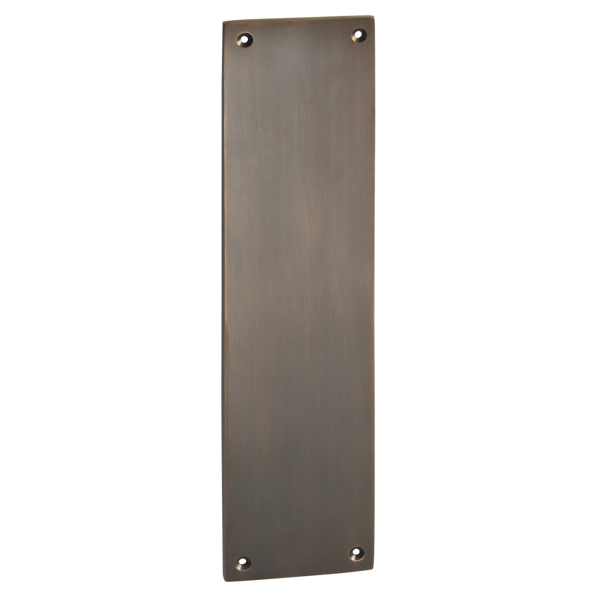 Plain Finger/Push Plate AB, Antique Brass Plated
