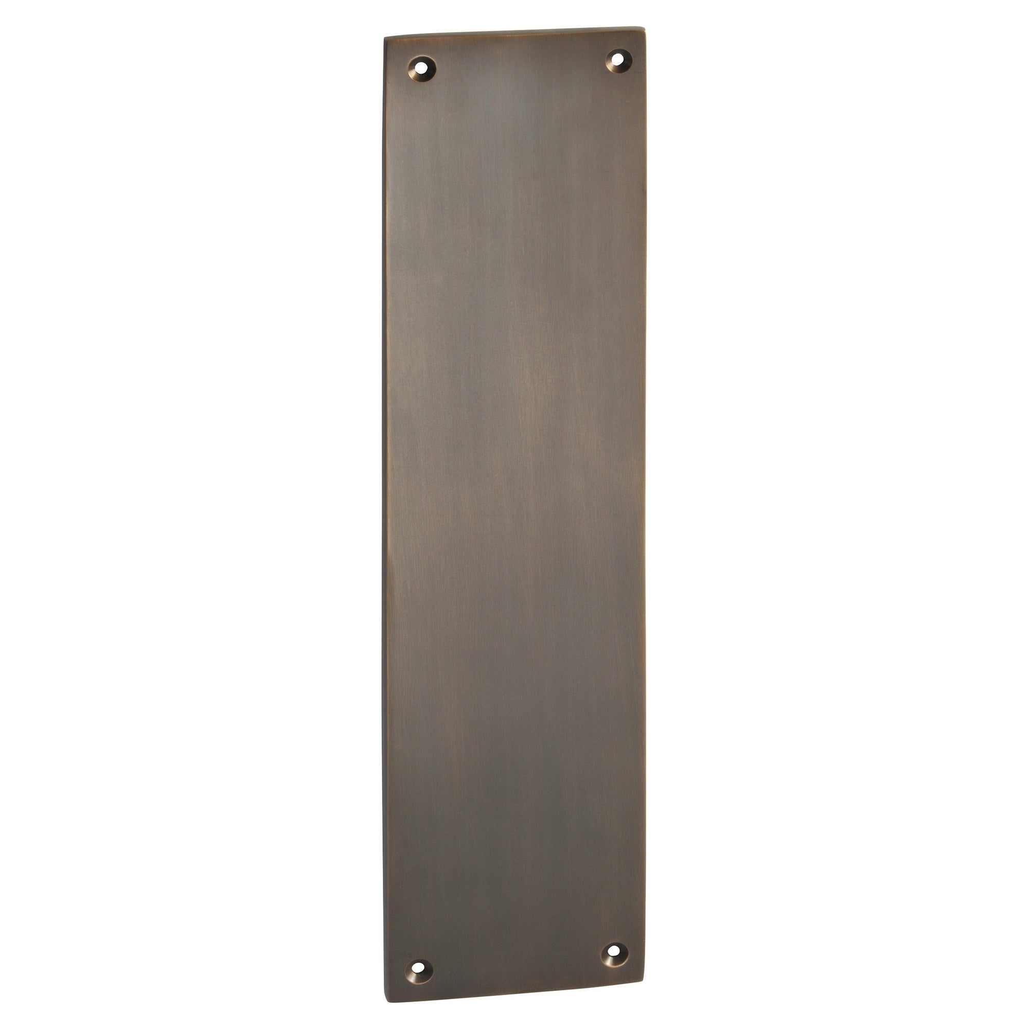 Plain Finger/Push Plate AB, Antique Brass Plated