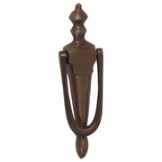 Small Victorian Door Knocker, Antique Brass