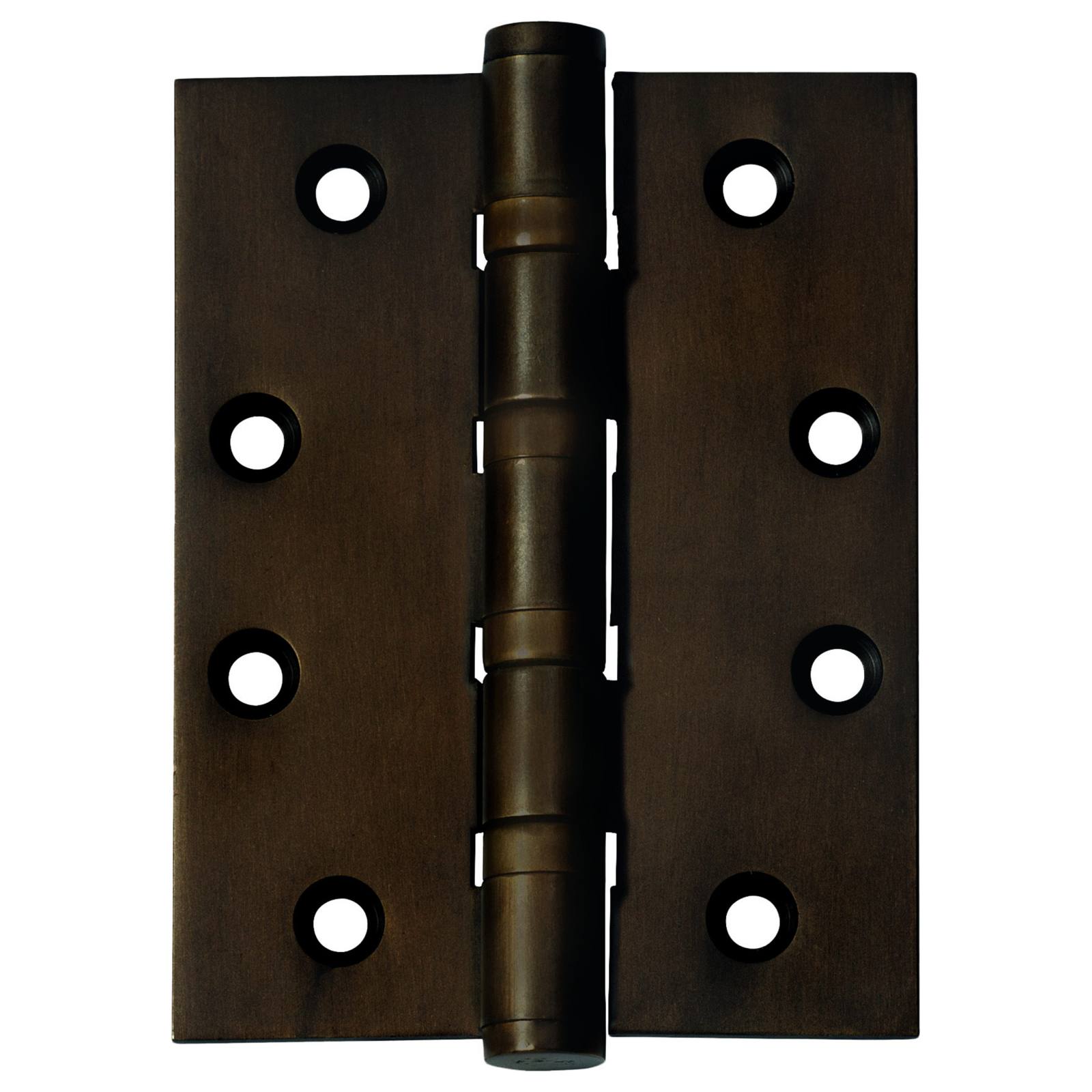 7.5x10cm Ball Bearing Hinge, Antique Brass