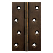6x10cm Fixed Pin Hinge, Antique Brass
