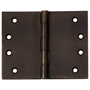 12.5x10cm Broad Butt Hinge, Antique Brass