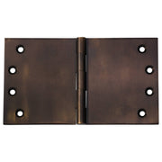 17.5x10cm Broad Butt Hinge, Antique Brass