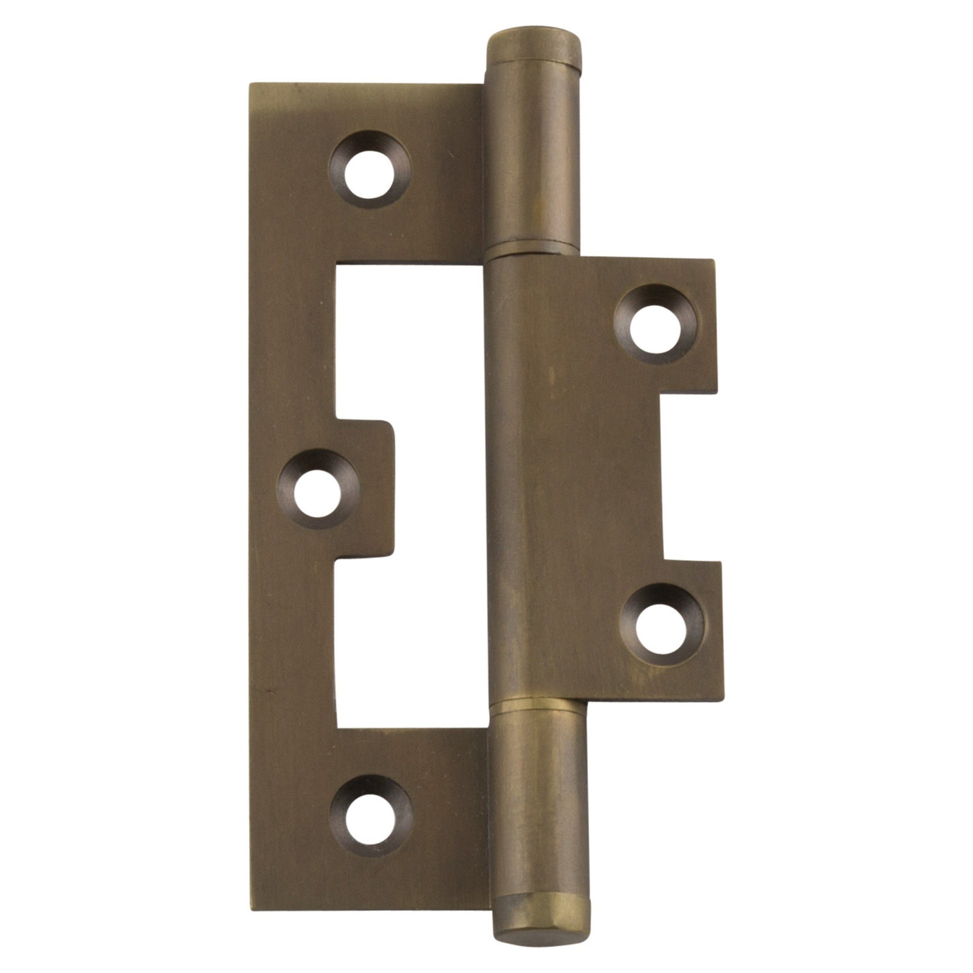 3.5x8.9cm Hirline Hinge, Antique Brass