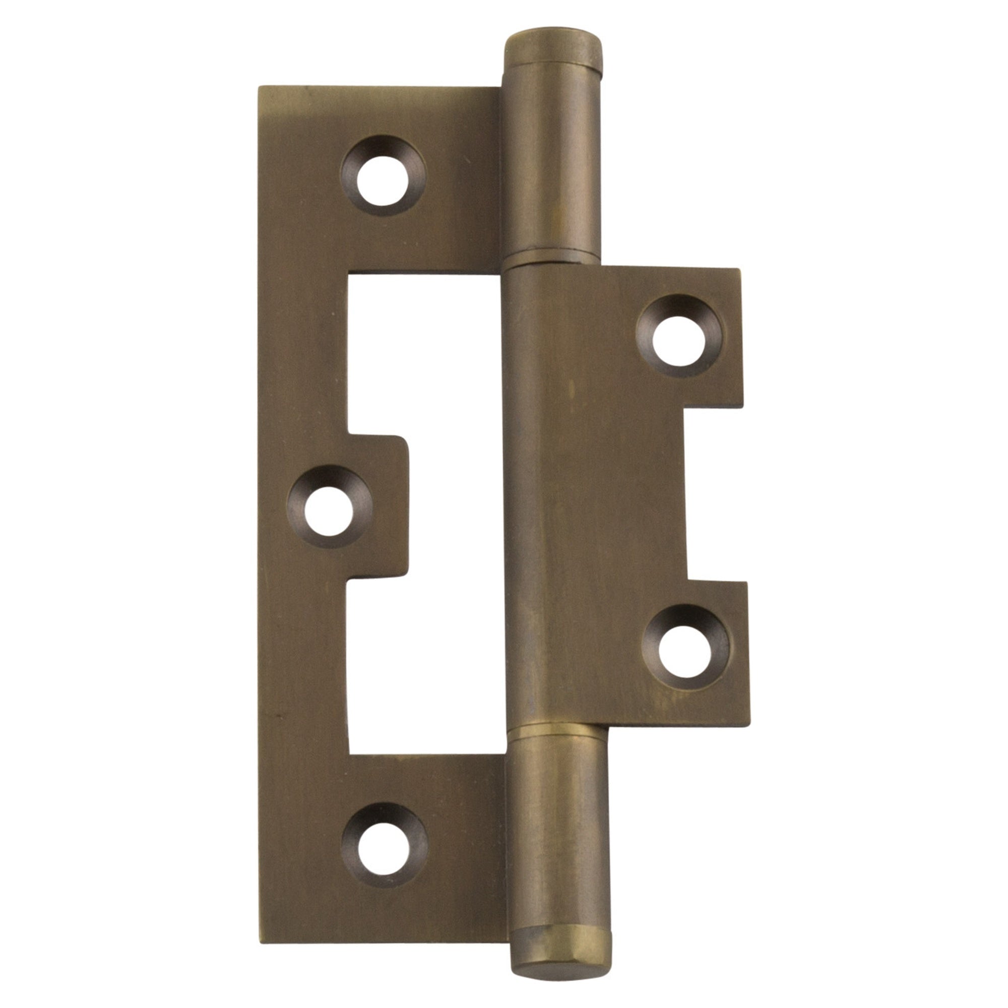 3.5x8.9cm Hirline Hinge, Antique Brass