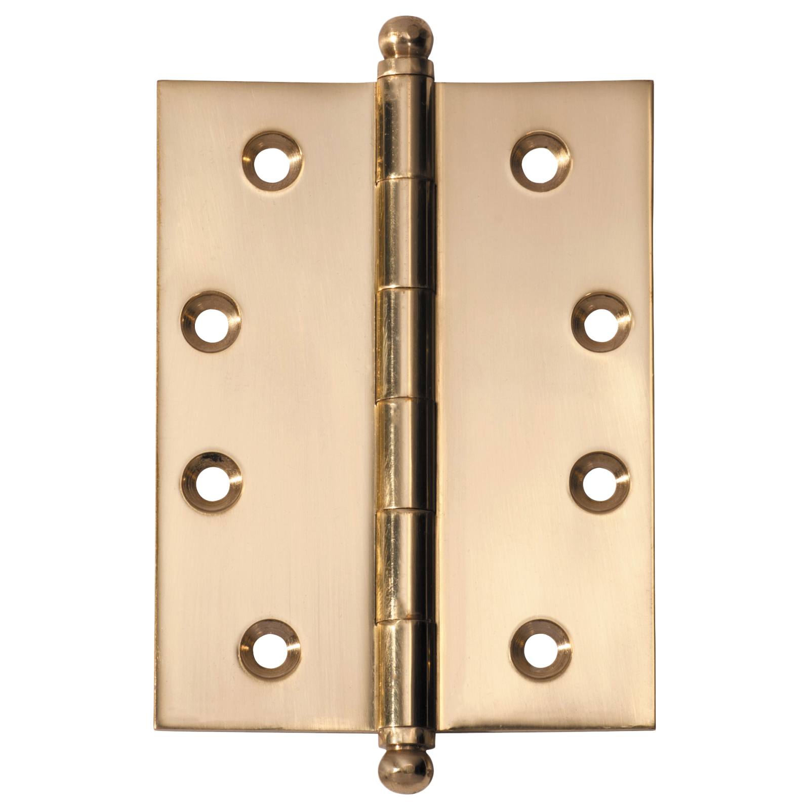 7.5x10cm Loose Pin Hinge, Polished Brass
