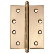 7.5x10cm Loose Pin Hinge, Polished Brass