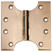 10x10cm Parliament Hinge, Polished Brass