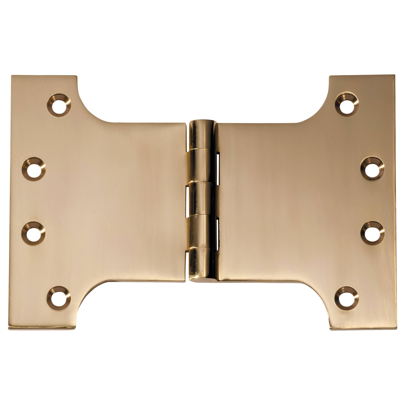 15x10cm Parliament Hinge, Polished Brass