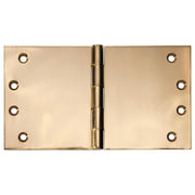 17.5x10cm Broad Butt Hinge, Polished Brass