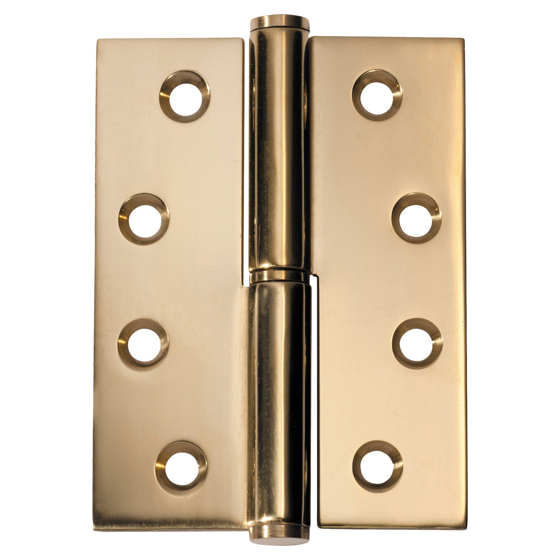 Lift Off Hinge (Right Hand), Polished Brass