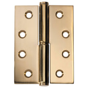 Lift Off Hinge (Right Hand), Polished Brass