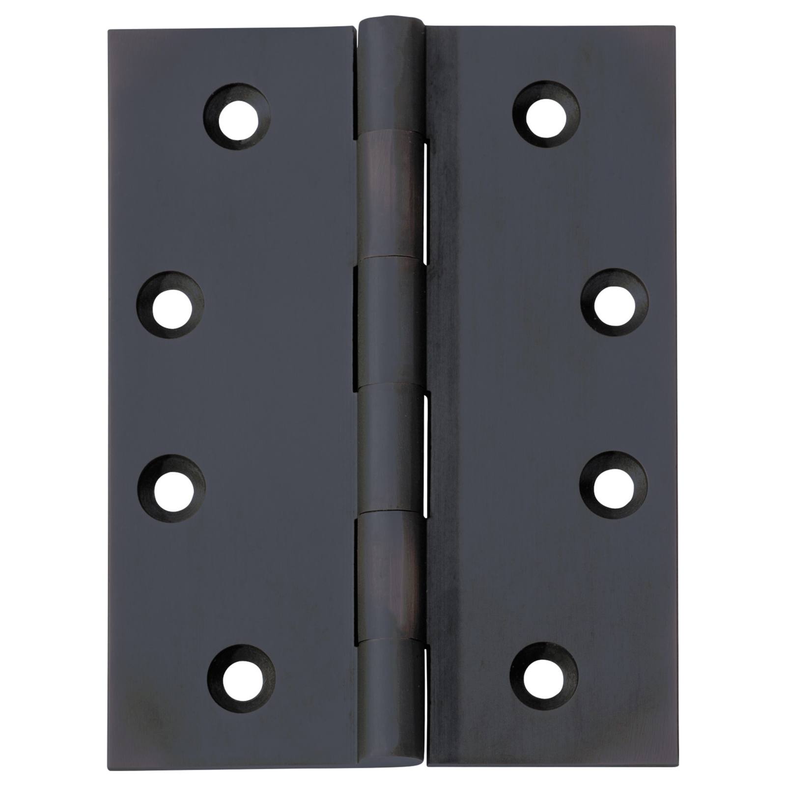 7.5x10cm Fixed Pin Hinge, Antique Copper