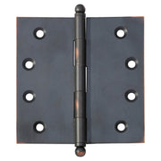 10x10cm Loose Pin Hinge, Antique Copper