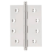 7.5x10cm Loose Pin Hinge, Polished Nickel