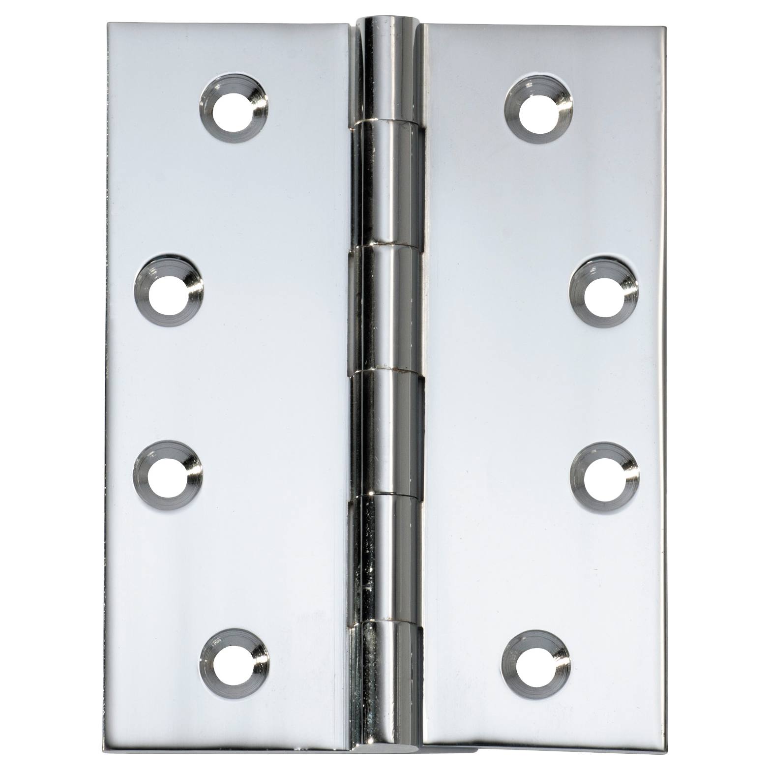 7.5x10cm Fixed Pin Hinge, Chrome