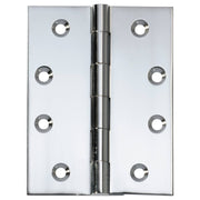 7.5x10cm Fixed Pin Hinge, Chrome