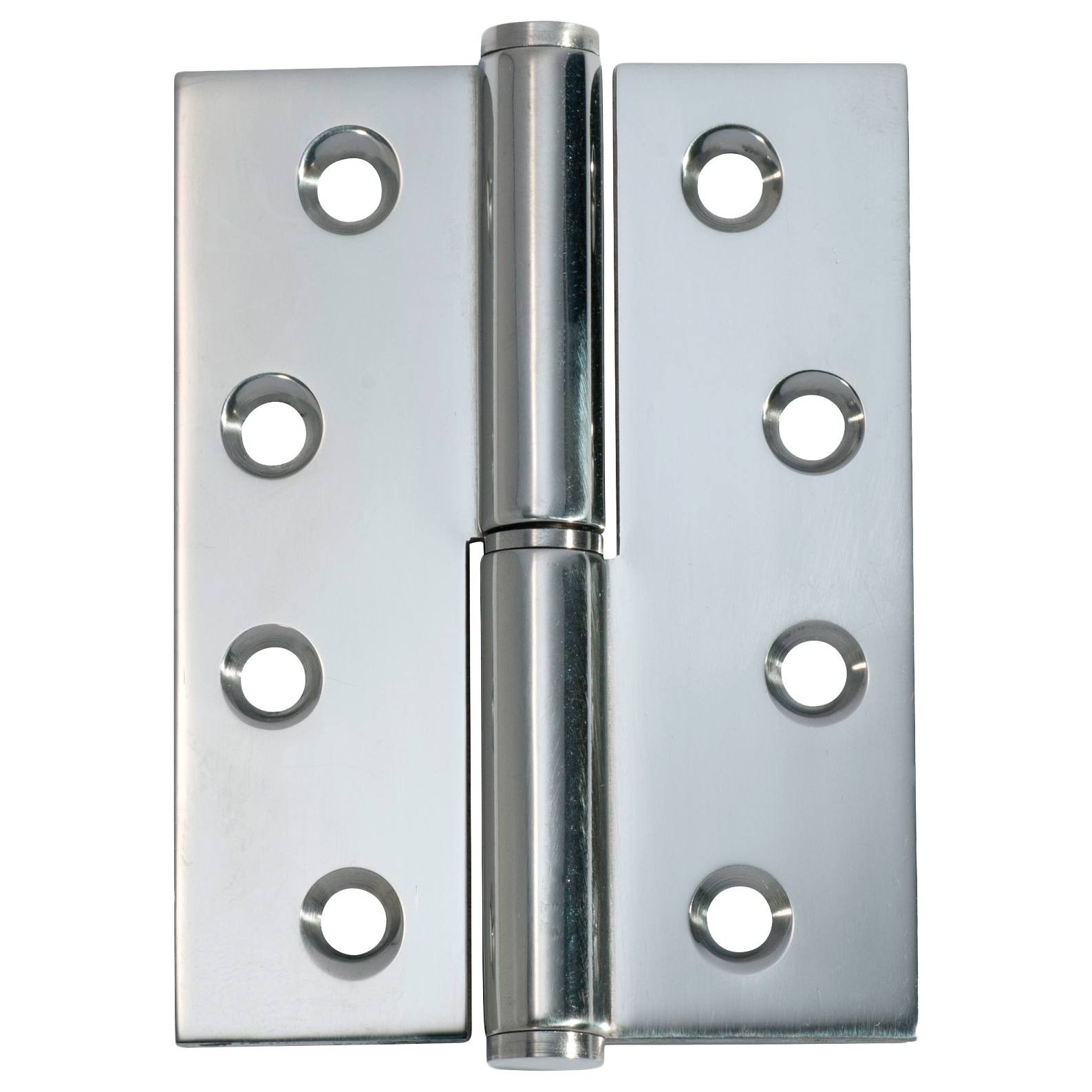 Lift Off Hinge (Left Hand), Chrome