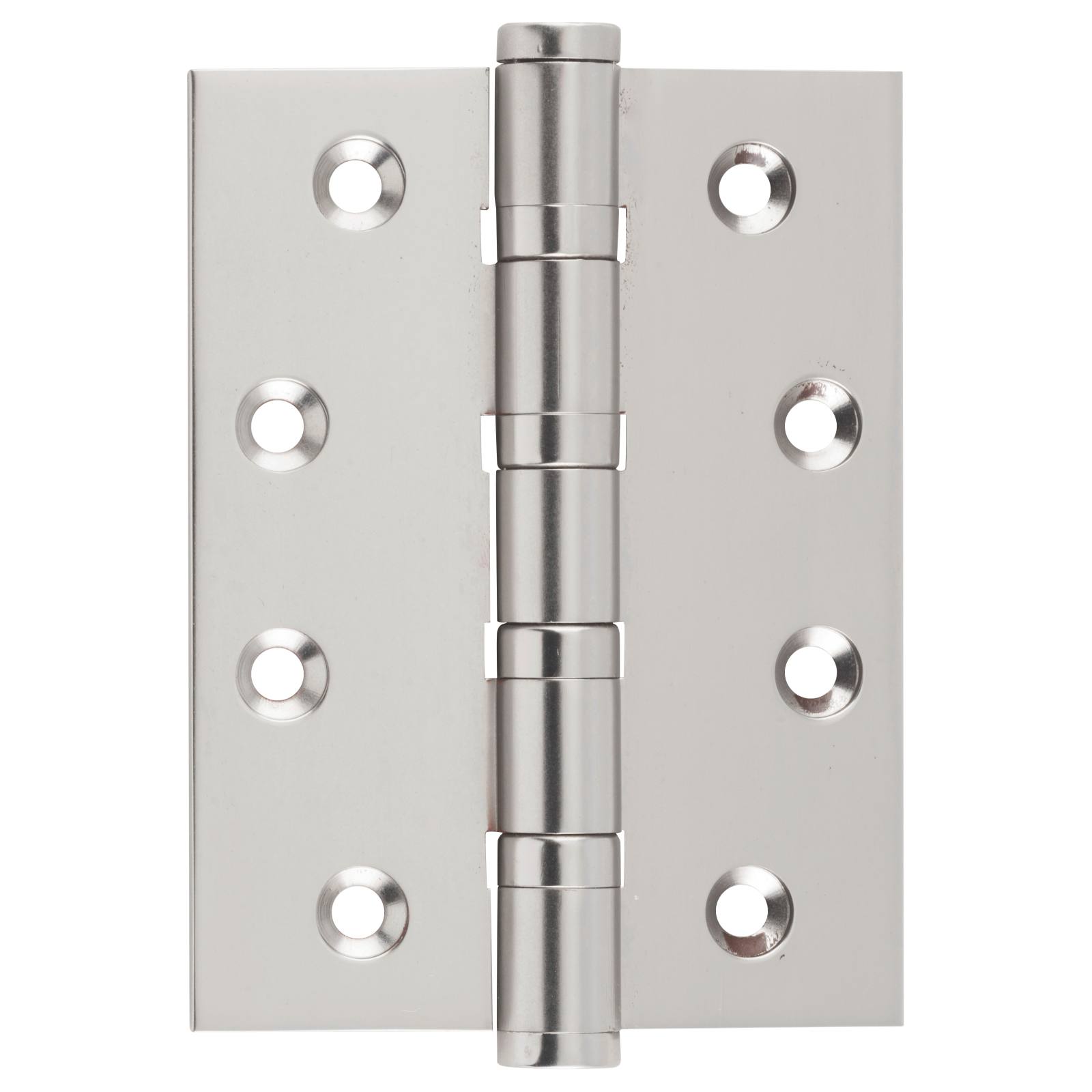 7.5x10cm Ball Bearing Hinge, Satin Nickel