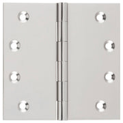 10x10cm Fixed Pin Hinge, Satin Nickel